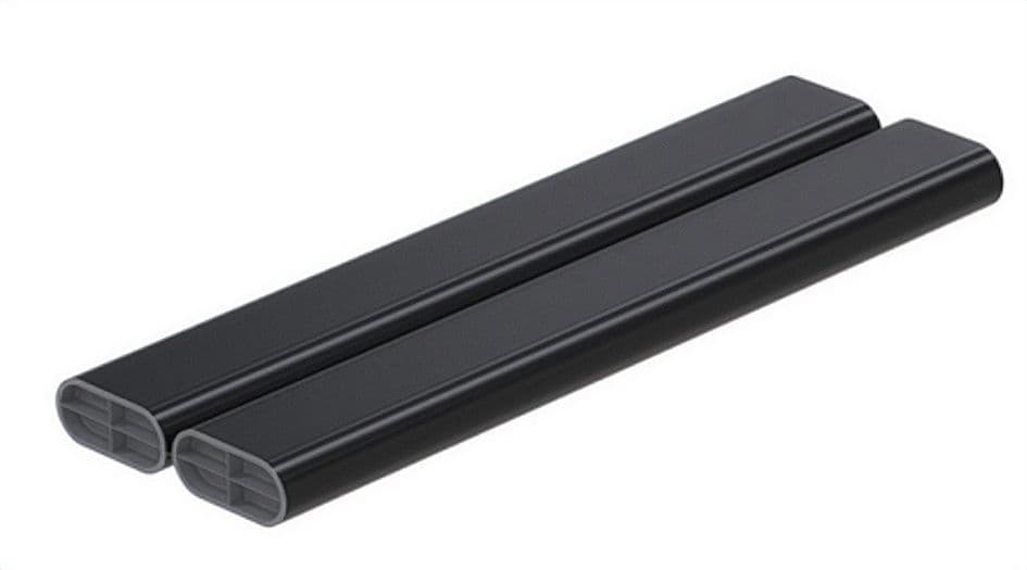 Set de 2 canaux avec couvercles CK150 plus 1M Zehnder