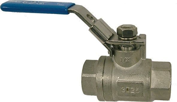 Robinet a bille inox A4 1/2" ff