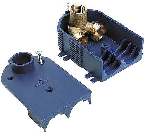 Boite a encastrer double 1/2"-3/4" Comap