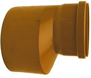 Pvc reductie riool 125-110MM rood/bruin