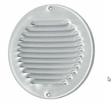 Grille ronde inox 1-R175I