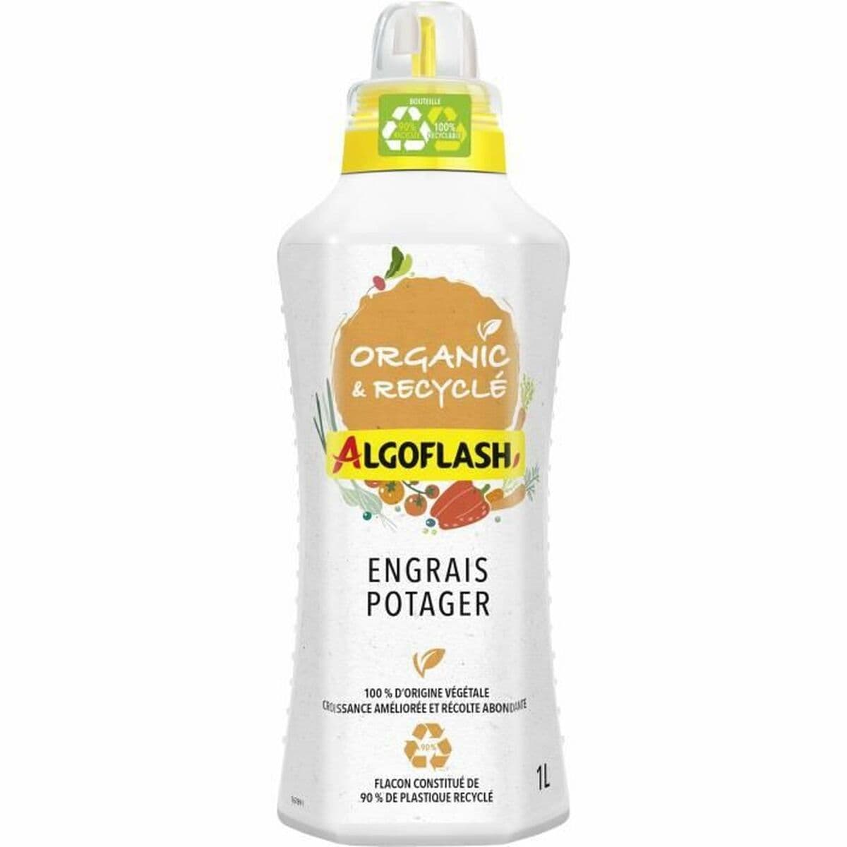 Plantenvoeding Algoflash Naturasol Organic Recycled 1 L