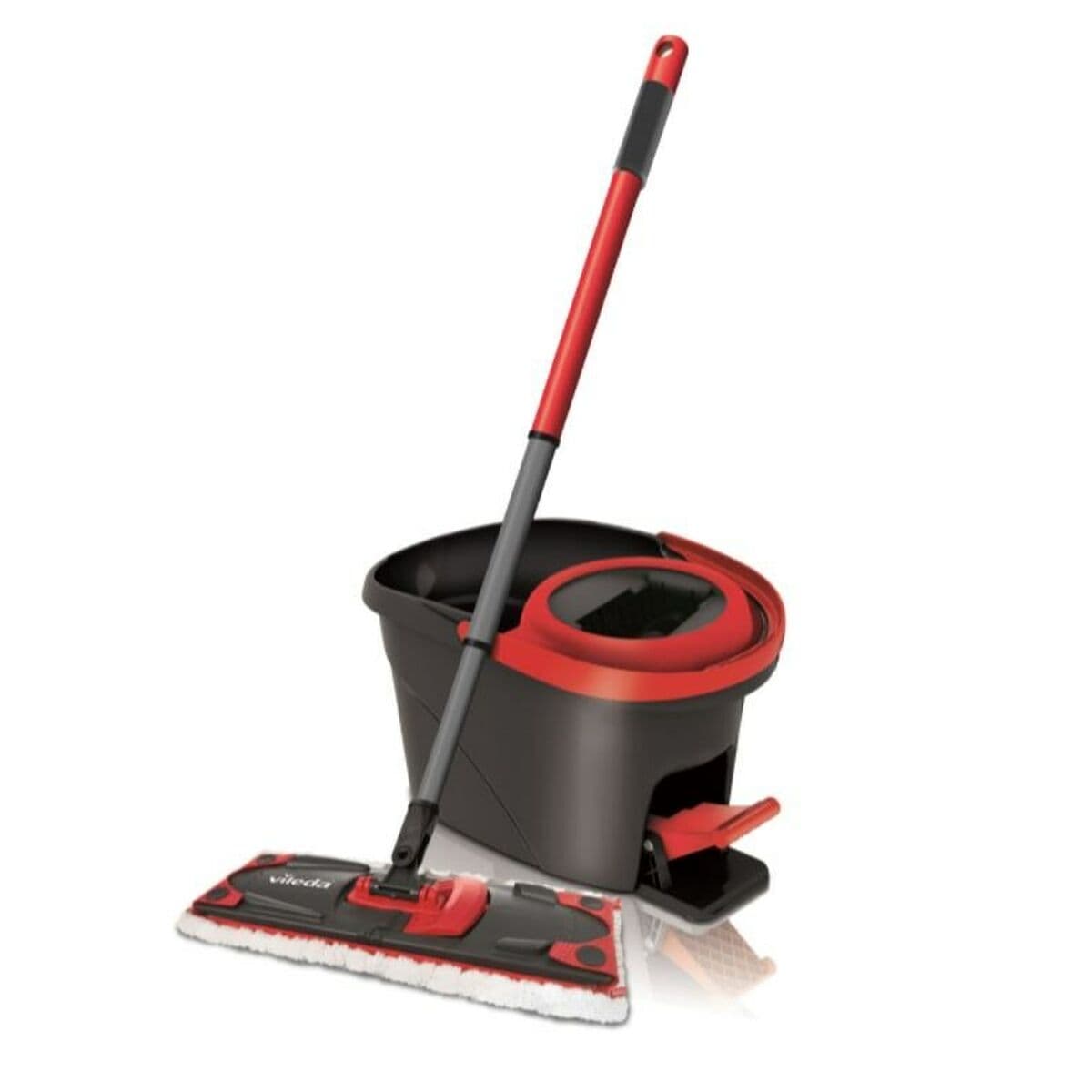 Vileda Ultramax Mop with Bucket - Black and Red