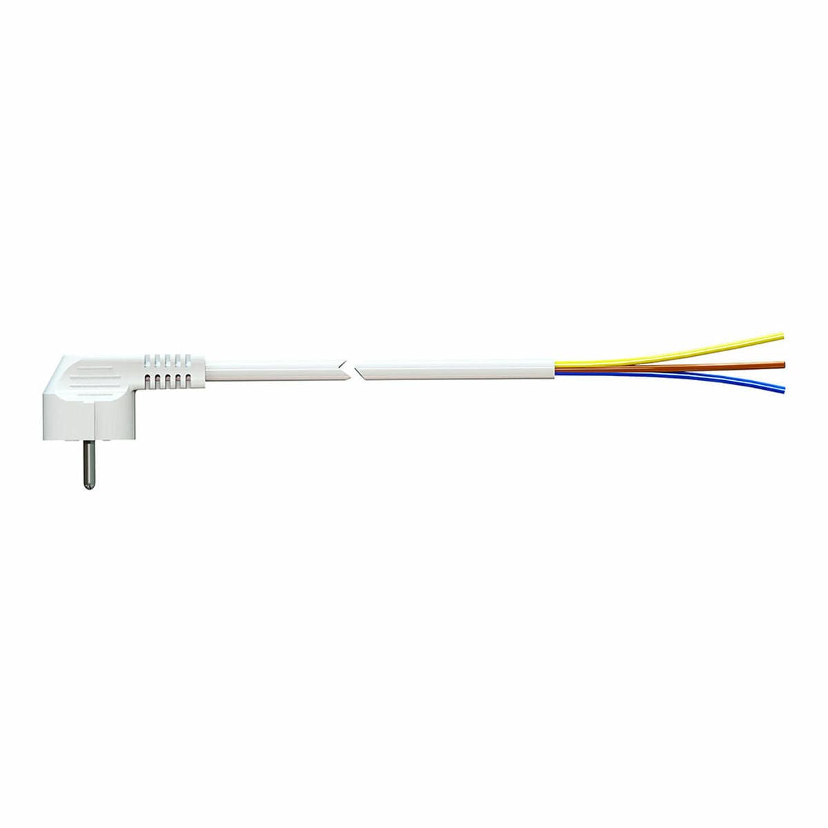 Solera 7000/5 Netzkabel Schuko 4,8 mm 250 V 16 A Weiß 3 x 1,5 mm 5 m