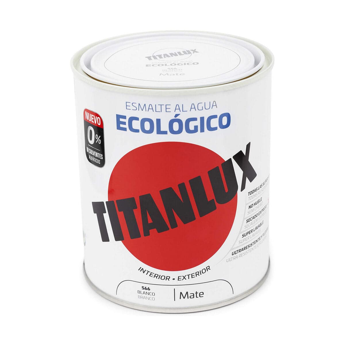 Lack Titanlux 02t056634 Weiß Matt 750 ml