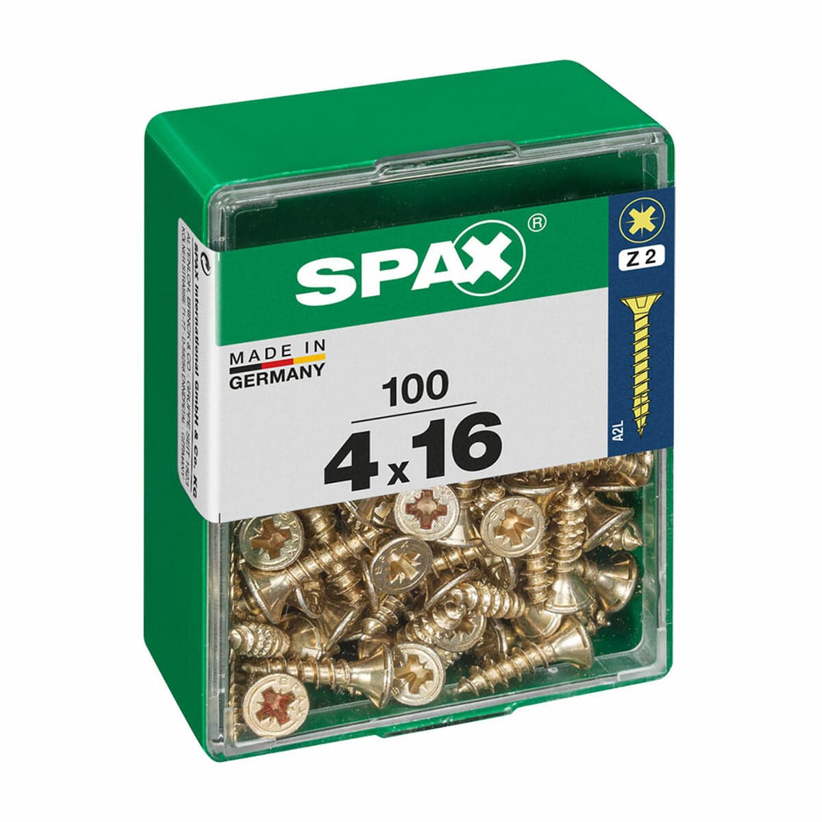 SPAX Holzschrauben Senkkopf 4 x 16 mm Box