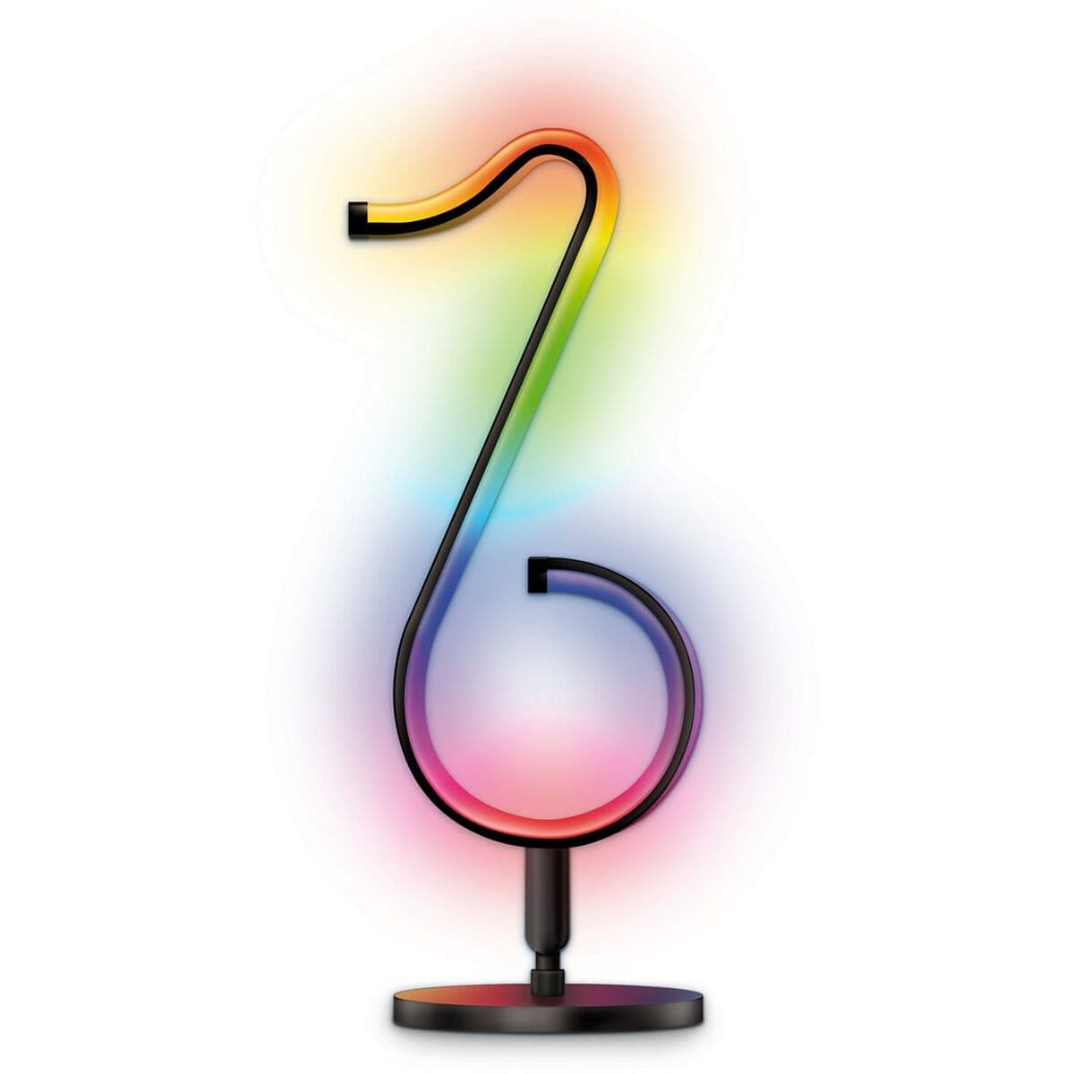 Bureaulamp Activejet AJE-MELODY RGB zwart kunststof 7 W 5 V