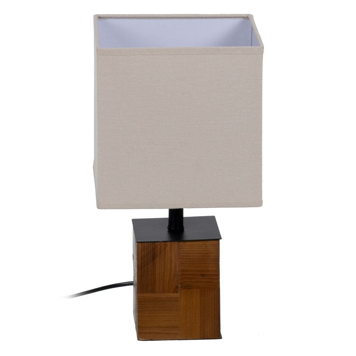 Schreibtischlampe Braun Creme 60 W 220-240 V 20 x 20 x 40 cm