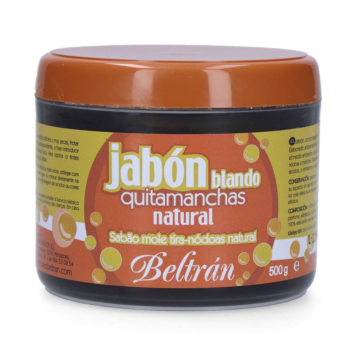 Détachant savon naturel Jabones Beltrán 500 g