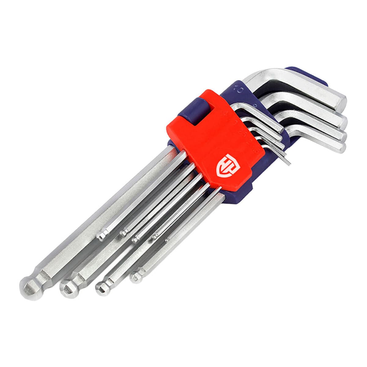 Workpro 9-Piece Ball End Allen Key Set (1.5 - 10 mm)