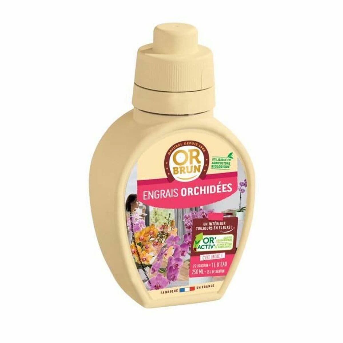OR BRUN Orchideendünger 250 ml