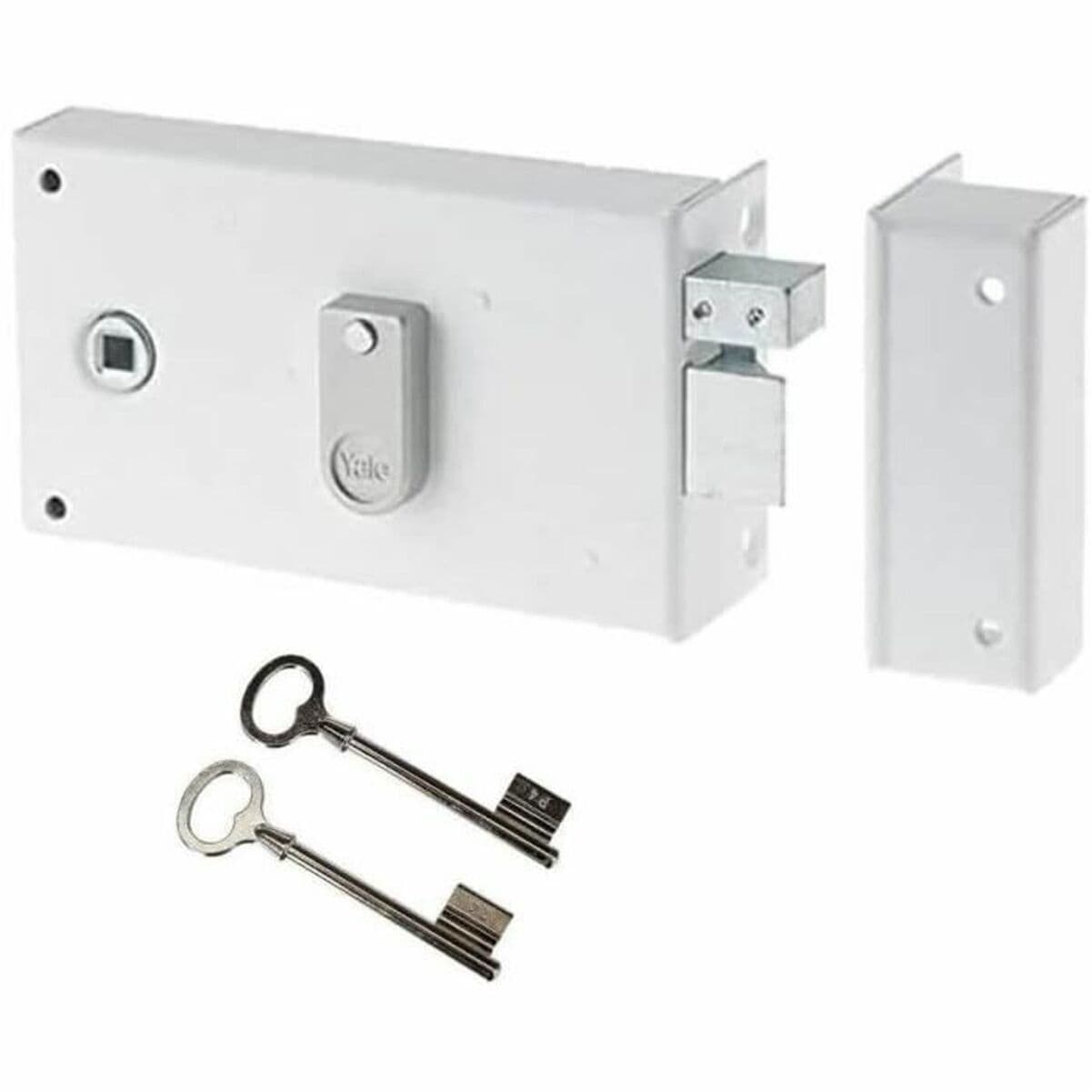 Yale YAH37D Bolt Lock White Steel for Doors