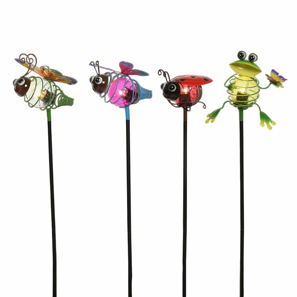 Lumineo 898092 solar stake light animals 14 x 10 x 80 cm