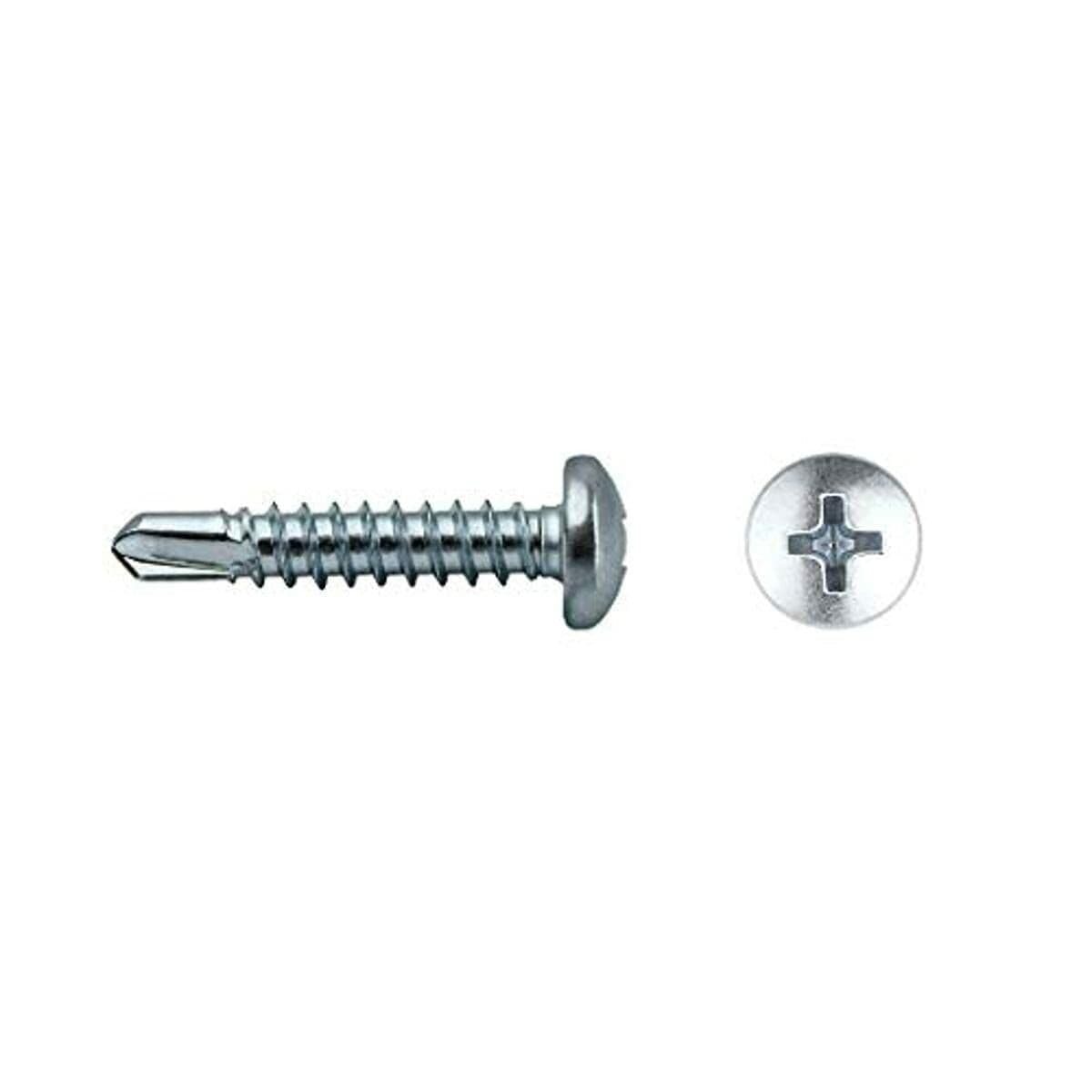 CELO DIN 7504N Schrauben Ø 4,8 mm 25 mm Phillips Verzinkt (250 Stück)