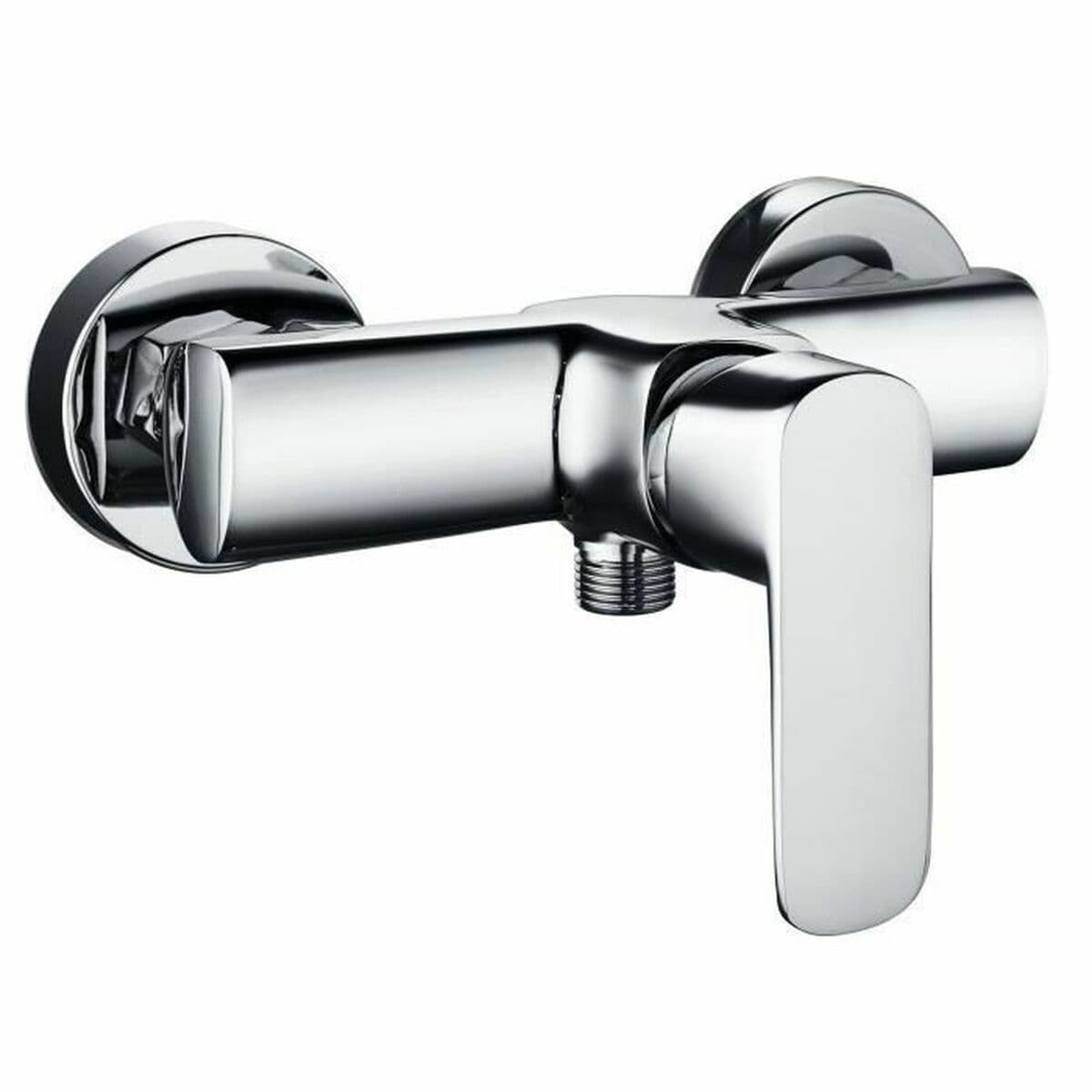Rousseau Dunedin Wasserhahn Grau Metall Messing 15 cm