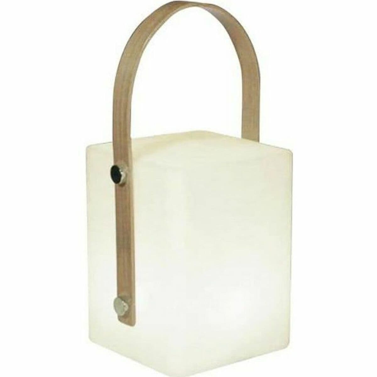 Bureaulamp Lumisky Tiky 10 x 10 x 25 cm Wit Bruin Bamboe Plastic