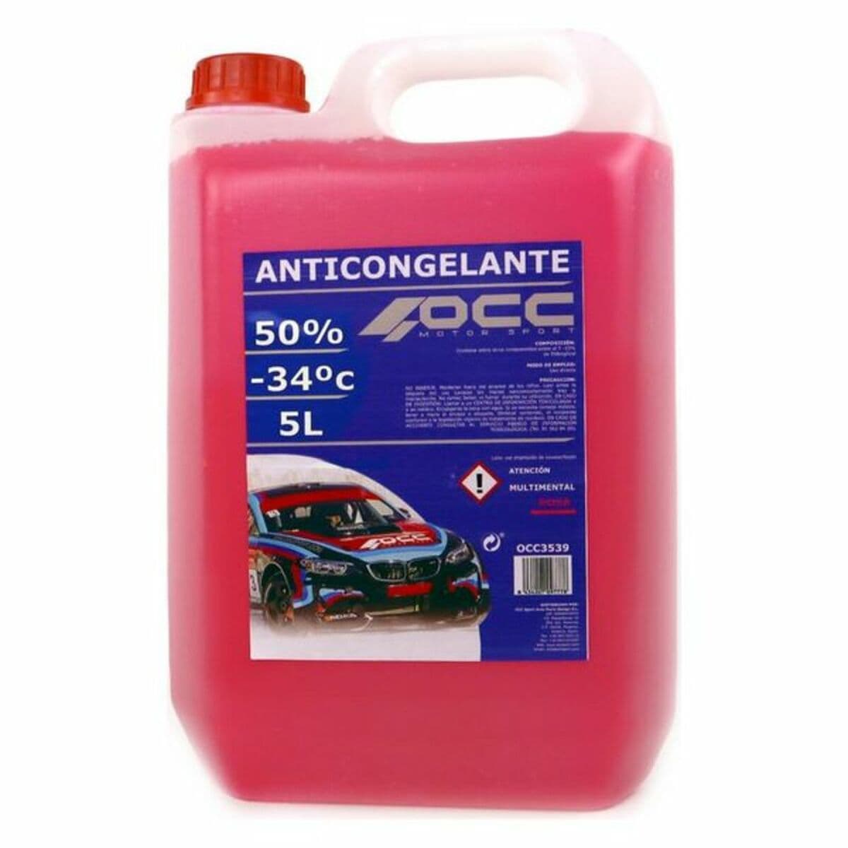 Frostschutzmittel OCC Motorsport 50% Organisch Rosa (5 L)