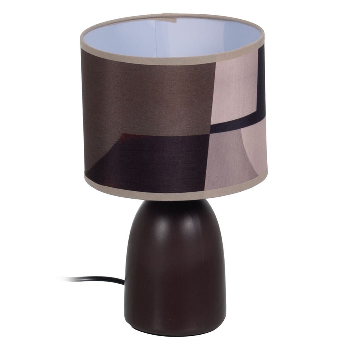 Desk Lamp Brown Ceramic 60 W 220-240 V 18 x 18 x 29.5 cm