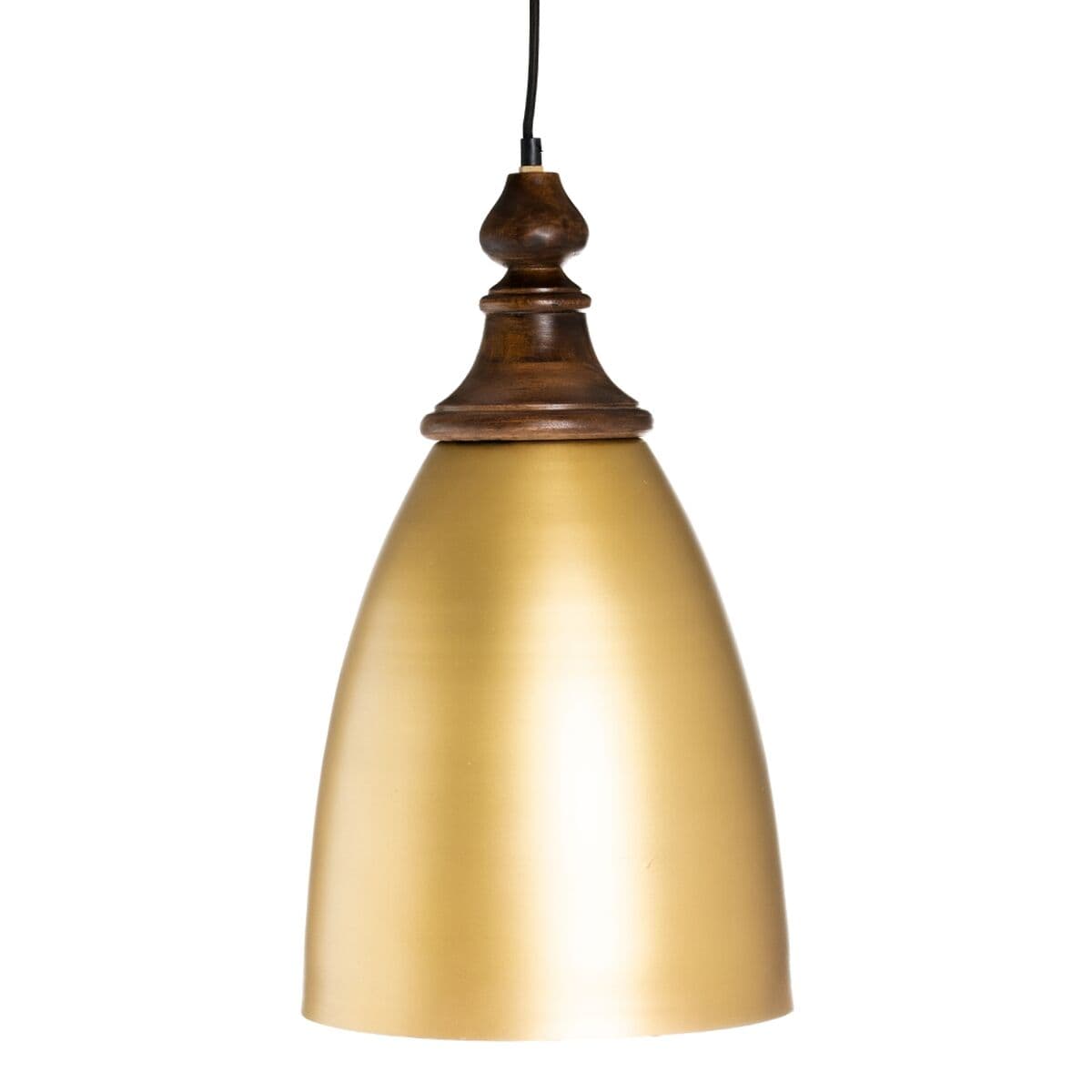 Ceiling Light Golden Iron Mango Wood 40 W 220-240 V 30 x 30 x 53 cm