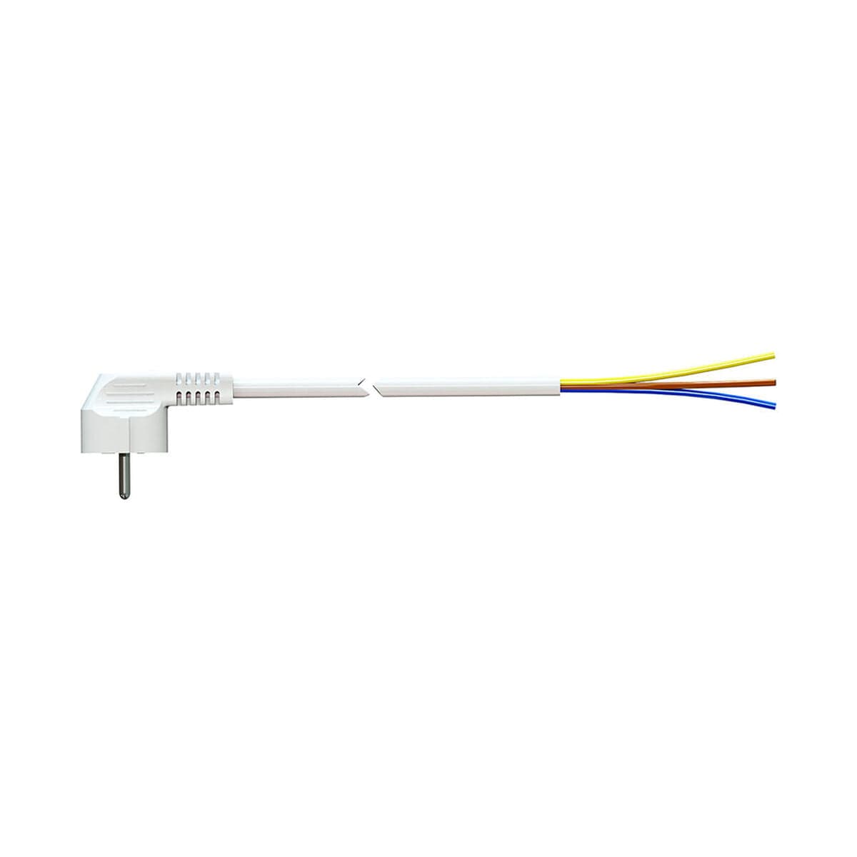 Netzkabel Solera 7000/3 Schuko 4,8 mm 250 V Weiß 16 A 3 x 1,5 mm 3 m