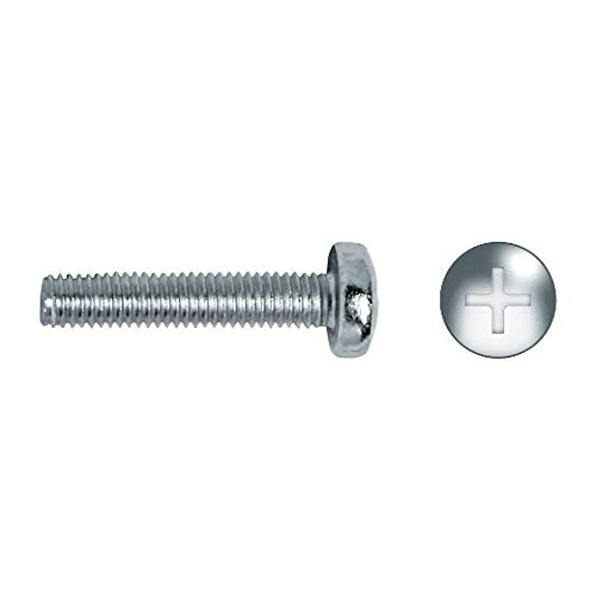 Schrauben-Box CELO M4 x 10 mm metrisches Gewinde 500 Stück verzinkt