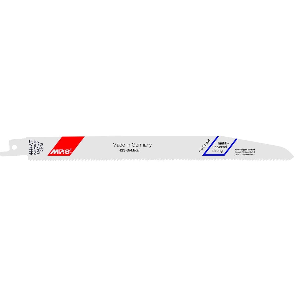 Säbelsägeblatt MP.S 4444-VP 10 tpi 14 tpi 225 mm - 5 Stück