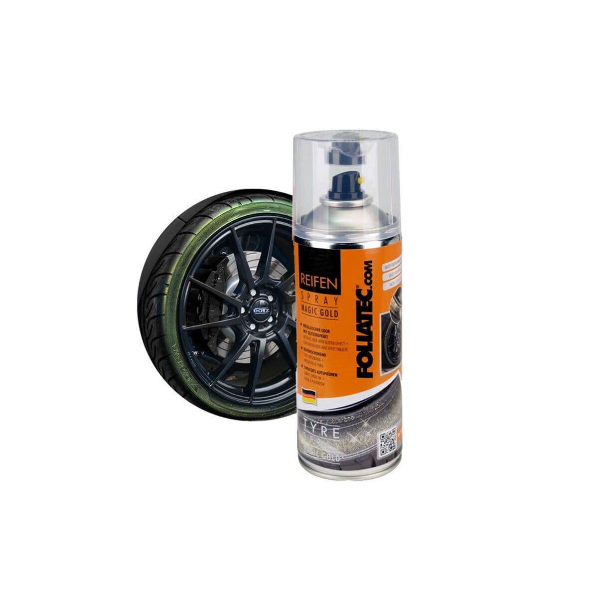 Sprühfarbe Foliatec Golden Wheels 400 ml