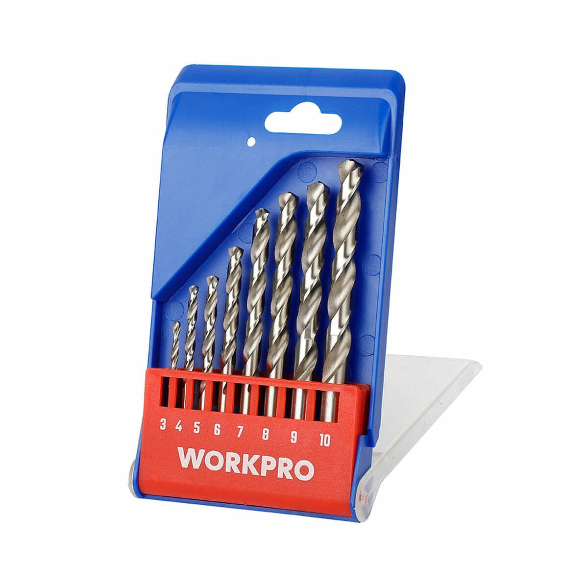 Spulenset Workpro 3-10 mm Metall 8-teilig