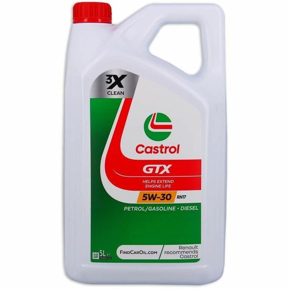 Castrol GTX Motoröl Benzin und Diesel 5W-30 5 L