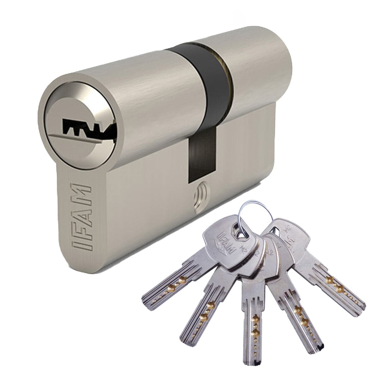 Security cylinder IFAM Start STR3535 Brass Steel 7,36 x 1,68 x 3,27 cm