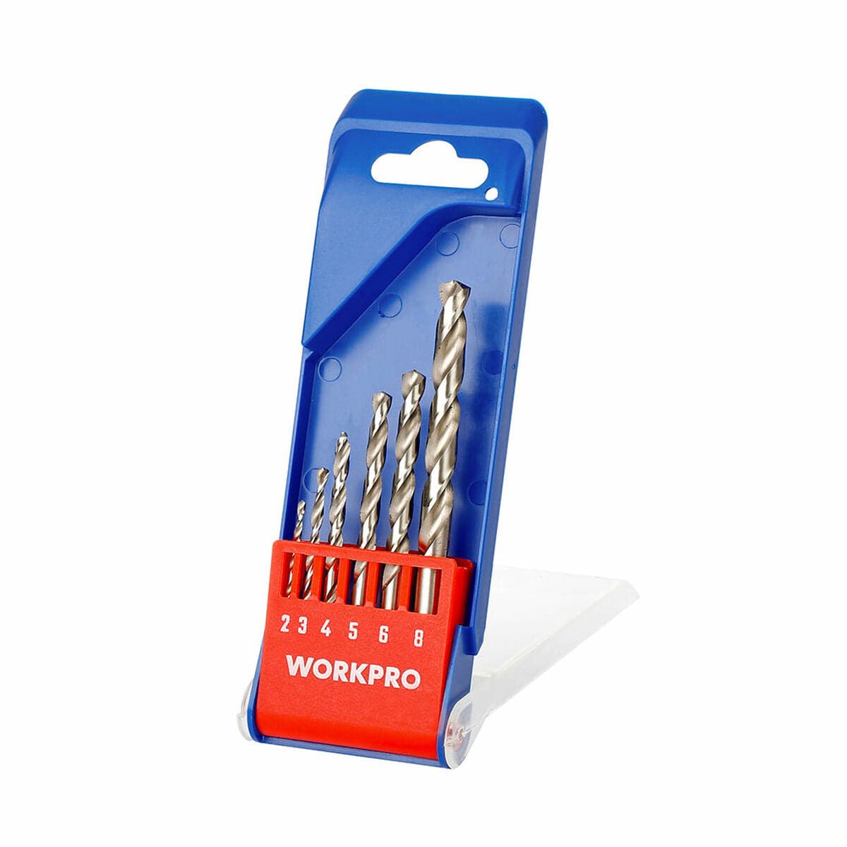 Workpro Spool Set Metal 2, 3, 4, 5, 6 and 8 mm 6 Pieces