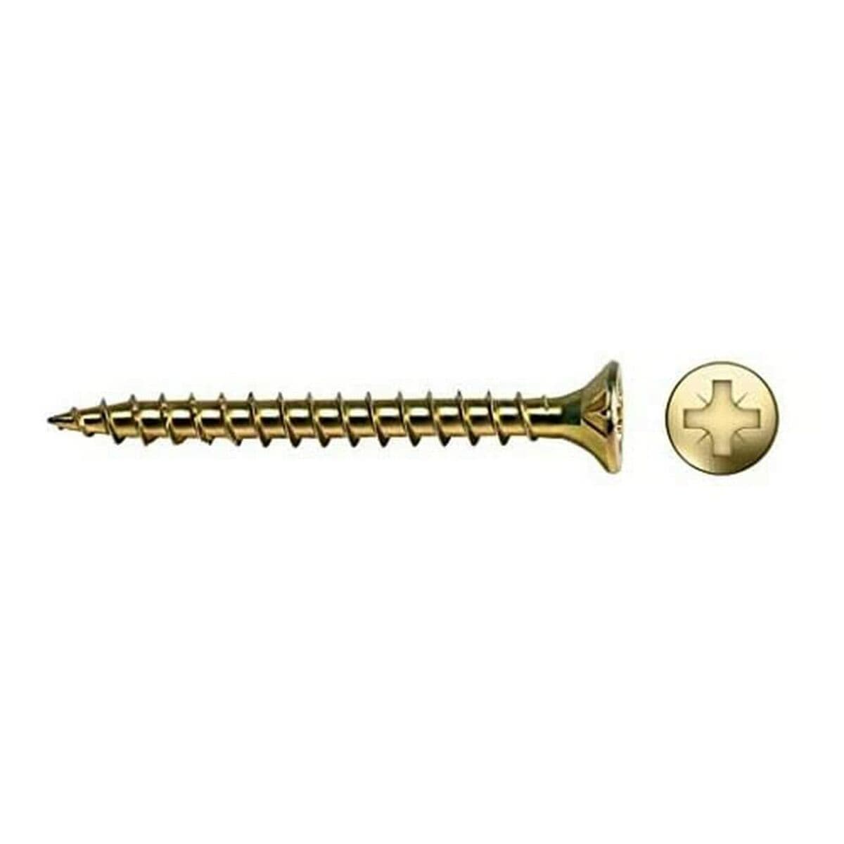 Boîte de vis CELO Vlox tête fraisée 6 x 60 mm (100 pièces)