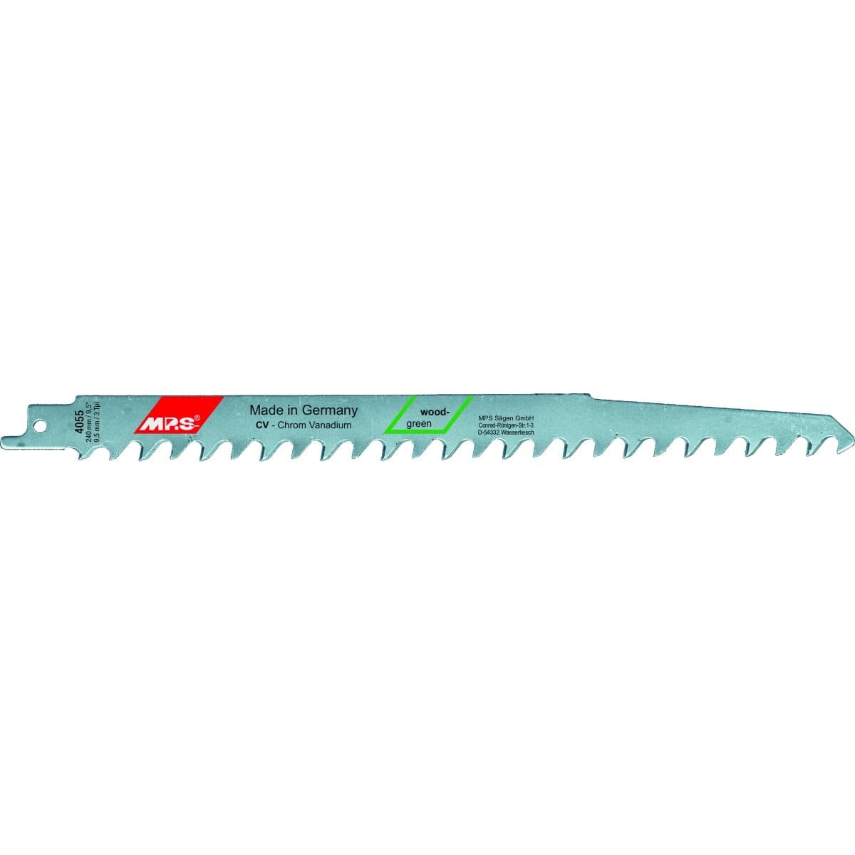 MP.S 4055 Säbelsägeblätter 240 mm 3 tpi - 5 Stück