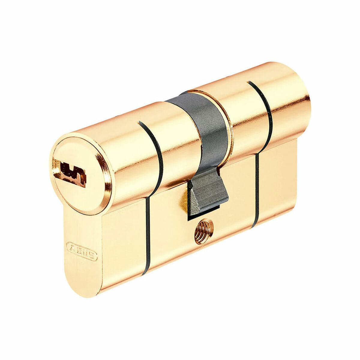ABUS D66 MM 40/40 Brass Double European Cylinder