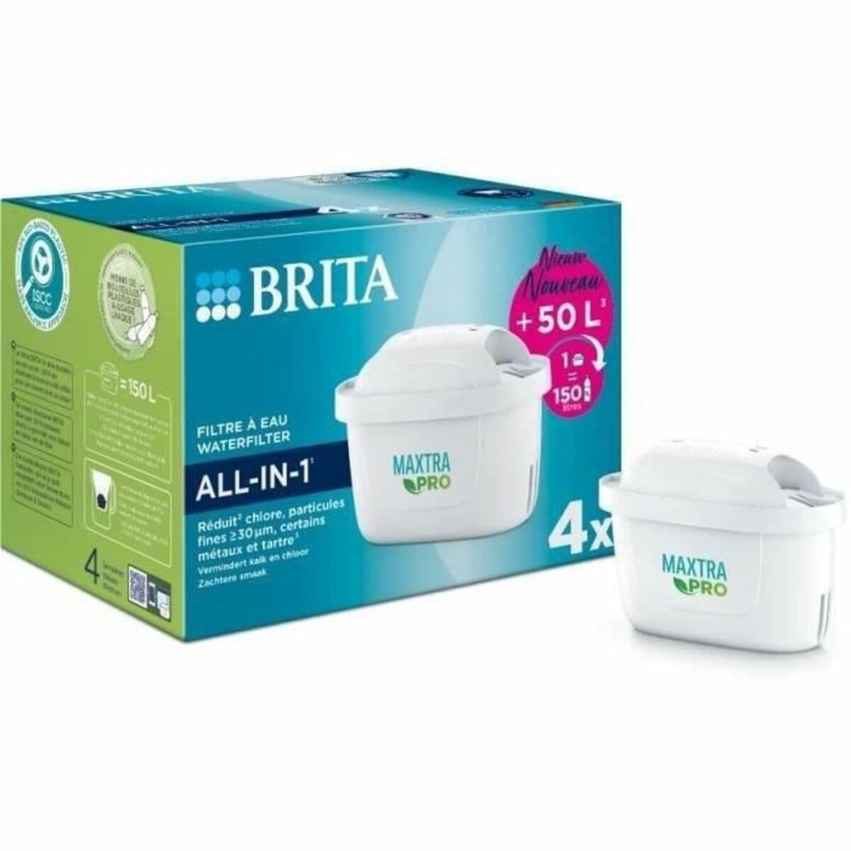 Filter voor filterkan Brita Maxtra Pro All-in-1 (4 Stuks)