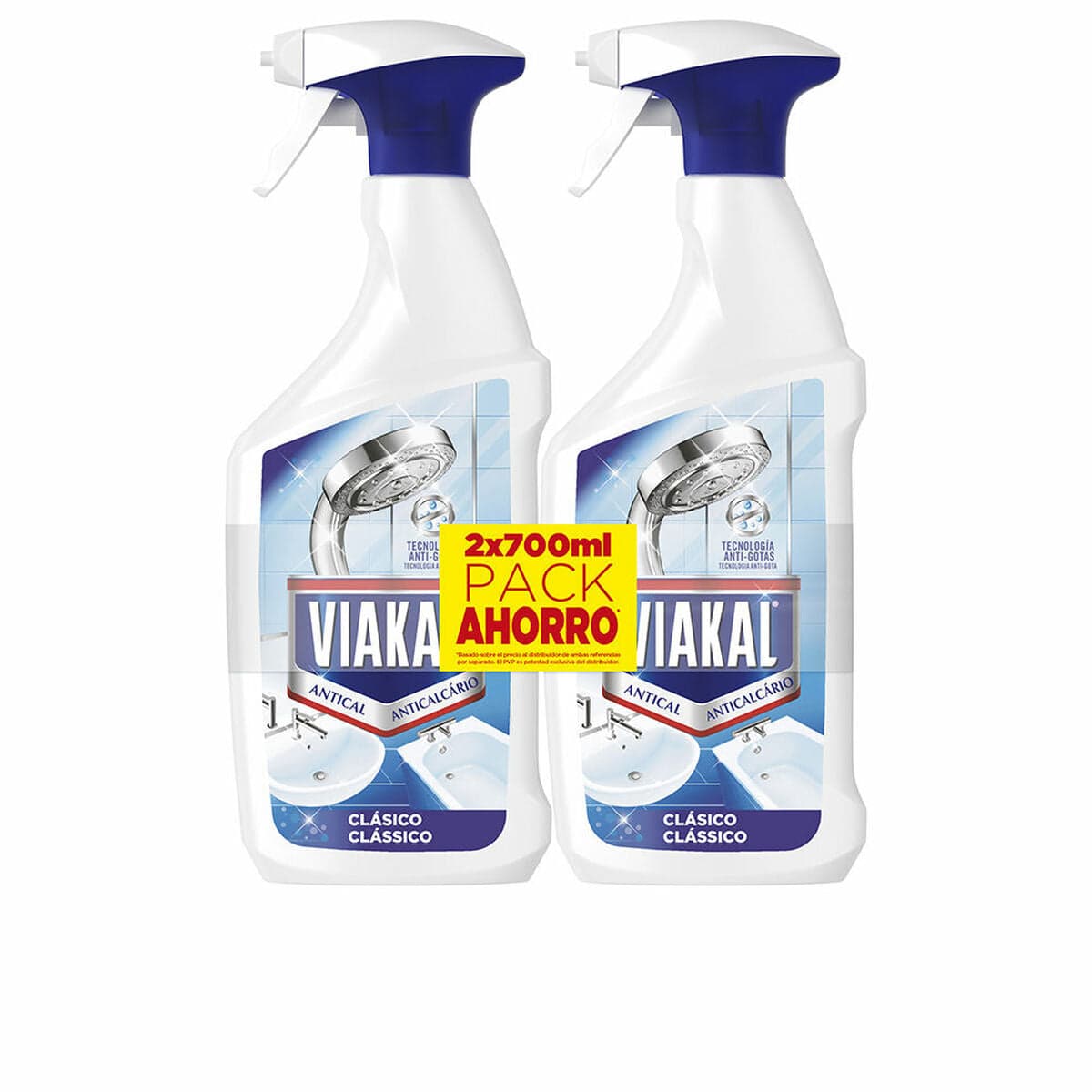 Viakal Antikalk Reinigingsspray 2 x 700 ml