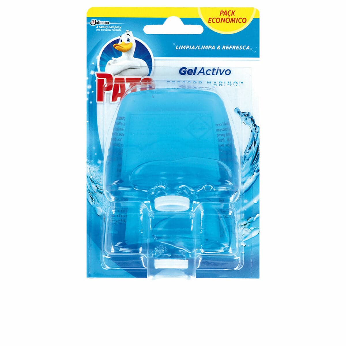 Pato Gel Activo Navy WC-Frischespüler Desinfizierend 2 Stück