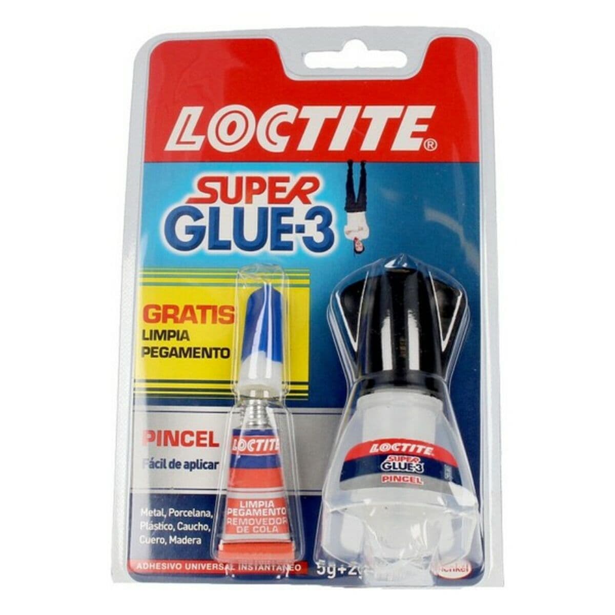 Loctite 767806 Super Glue 3 Sekundenkleber mit Pinsel