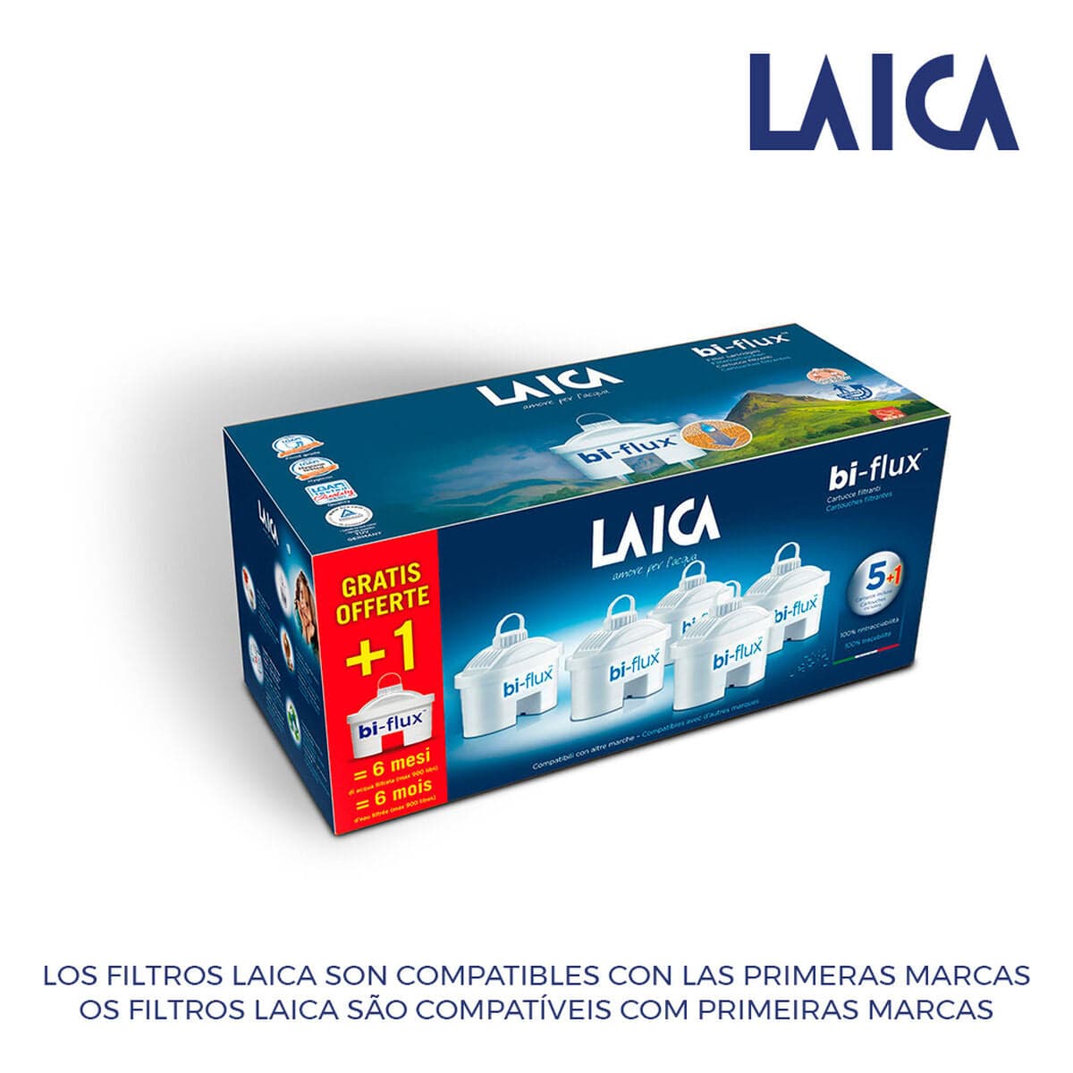 Filter für Filterkanne LAICA F6S Pack