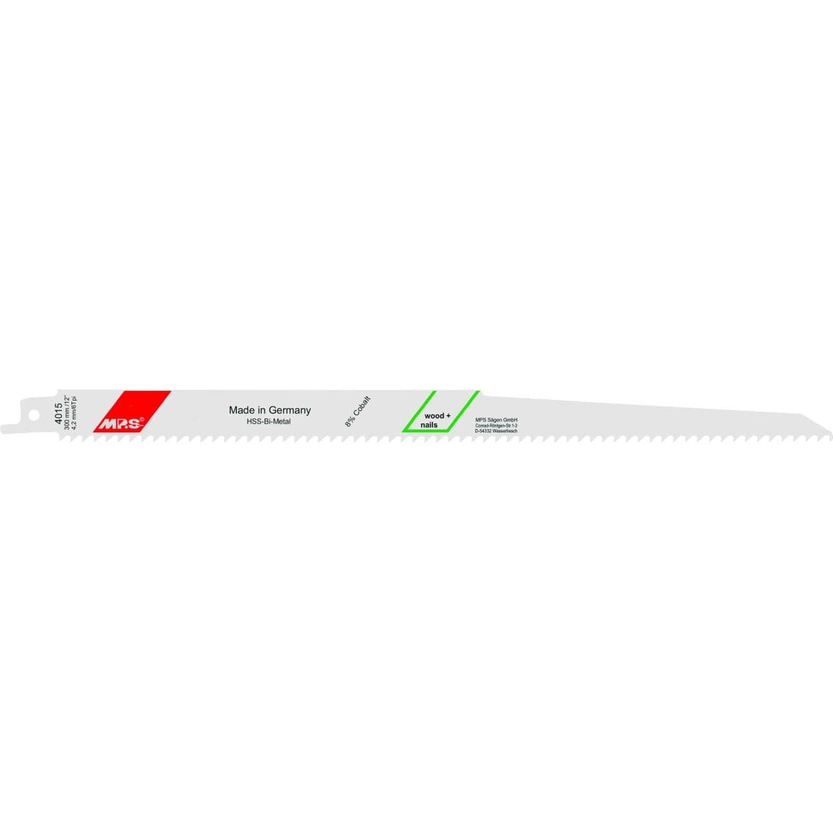 MP.S 4015 Säbelsägeblätter 6 tpi (5 Stück)