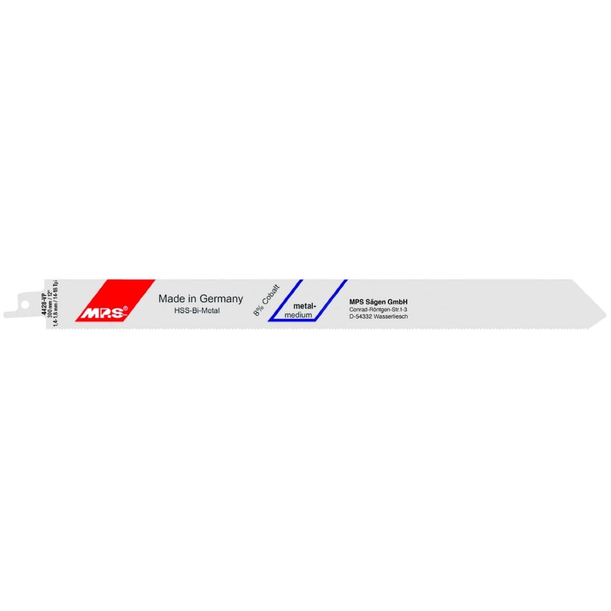 Säbelsägeblatt MP.S 4428-VP 18 tpi 14 tpi Säbelsäge (5 Stück)