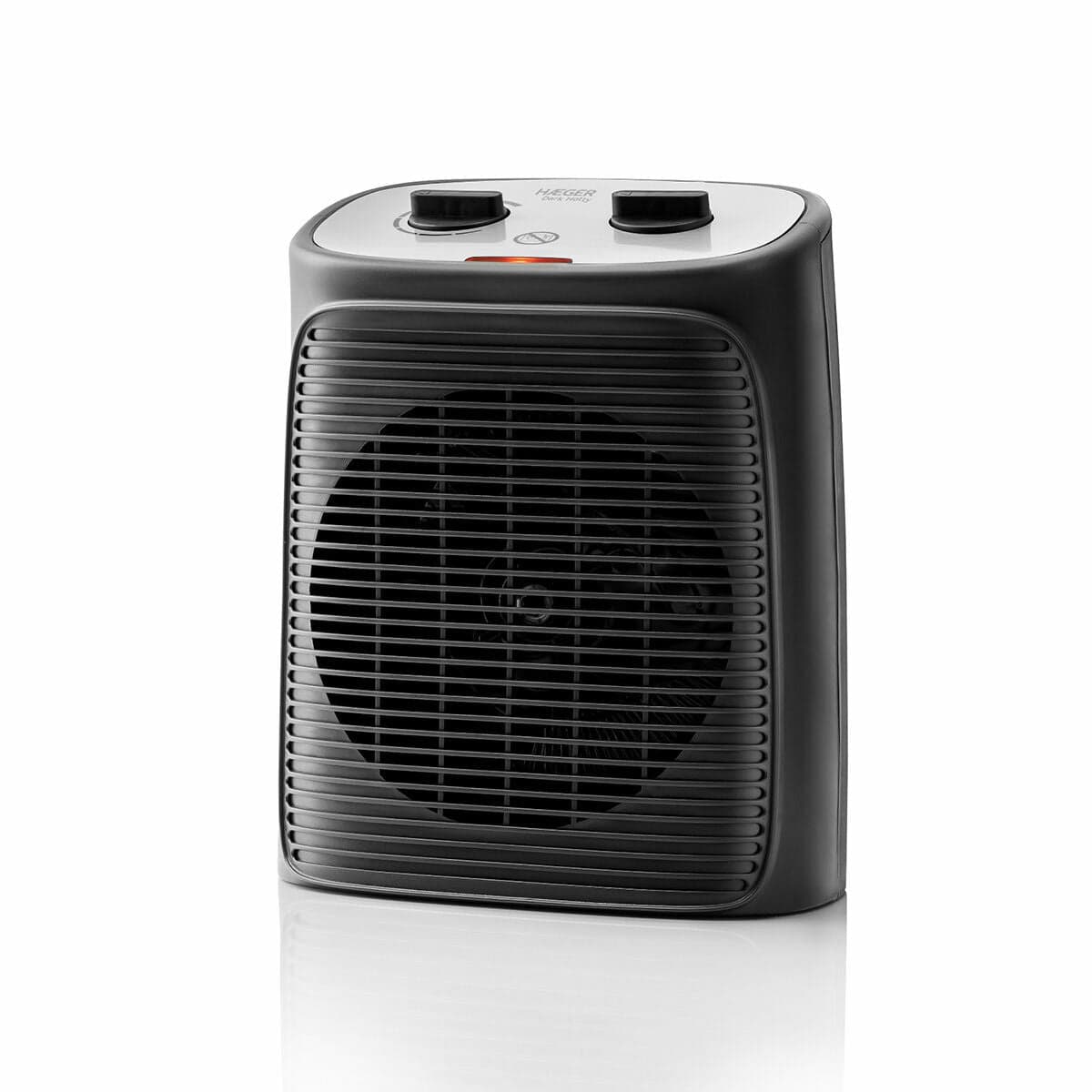 Haeger FH-200.016A portable fan heater 2000 W black white