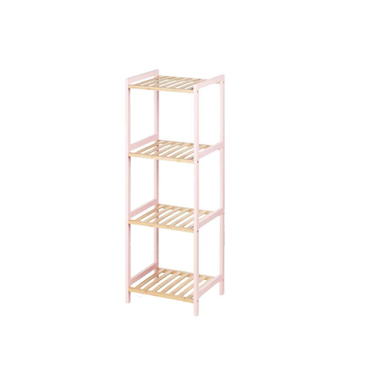 Badezimmerregal Berilo Rosa Natur 35 x 30 x 100 cm