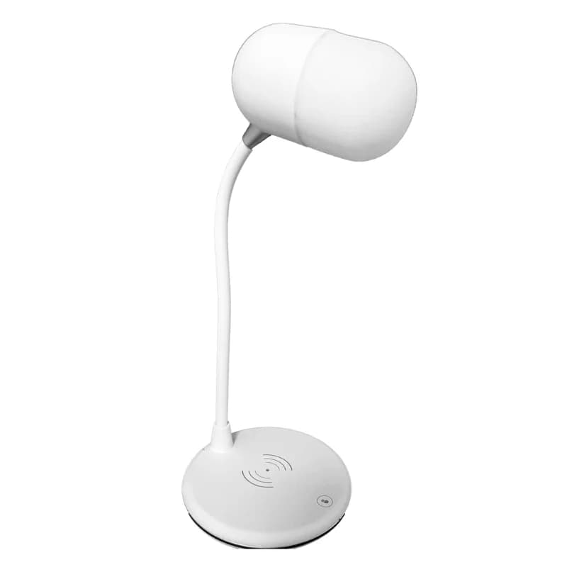 Grundig ED-72546: 3-in-1 LED-Schreibtischlampe, Bluetooth-Lautsprecher & Induktionslader