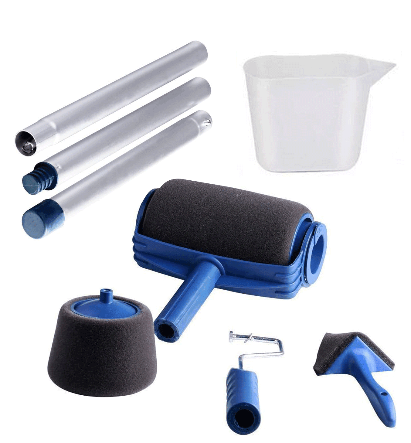 Herzberg HG-04395 Verfrollerset met verfreservoir
