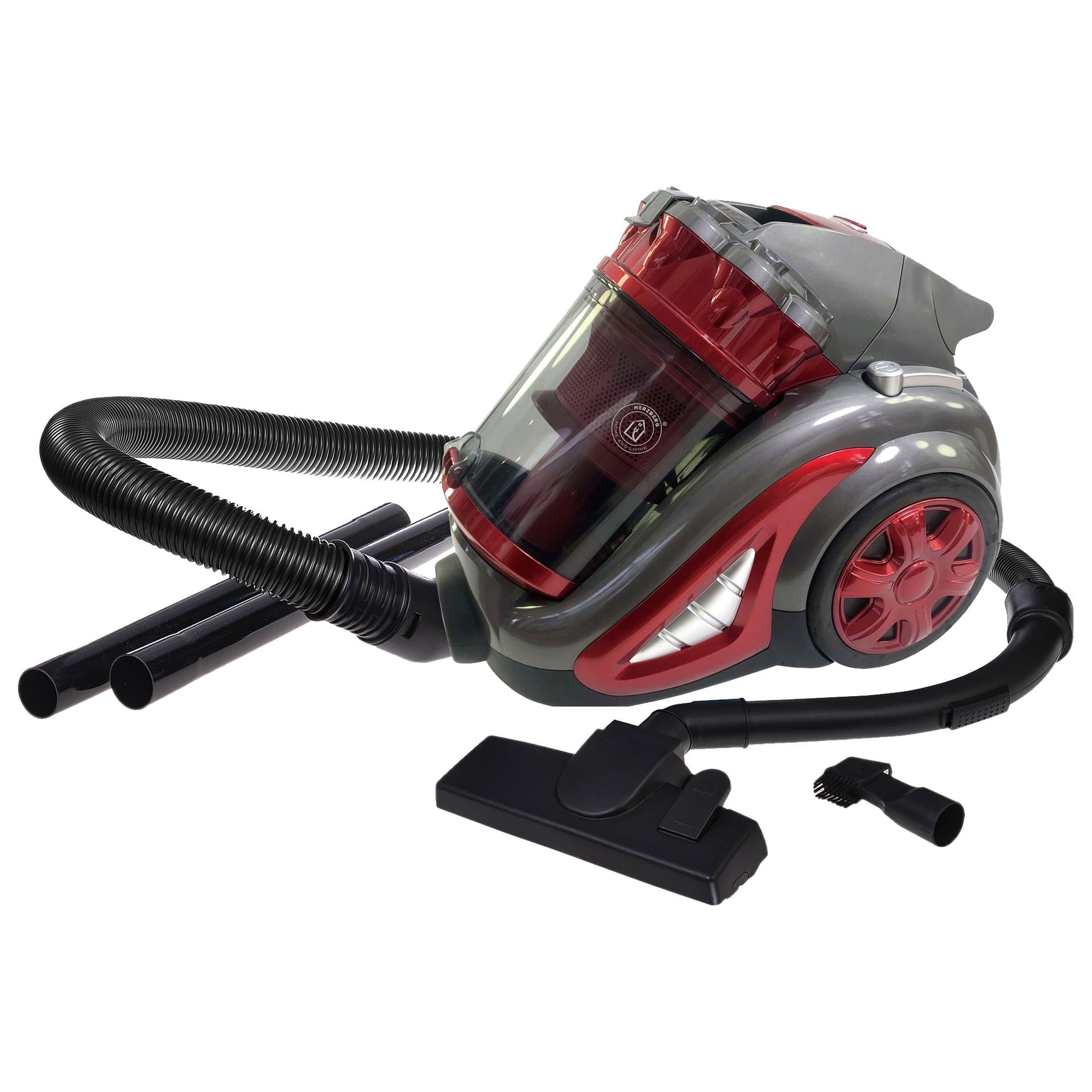 Herzberg HG-8047RED Multi-Cyclone Bagless Vacuum Cleaner
