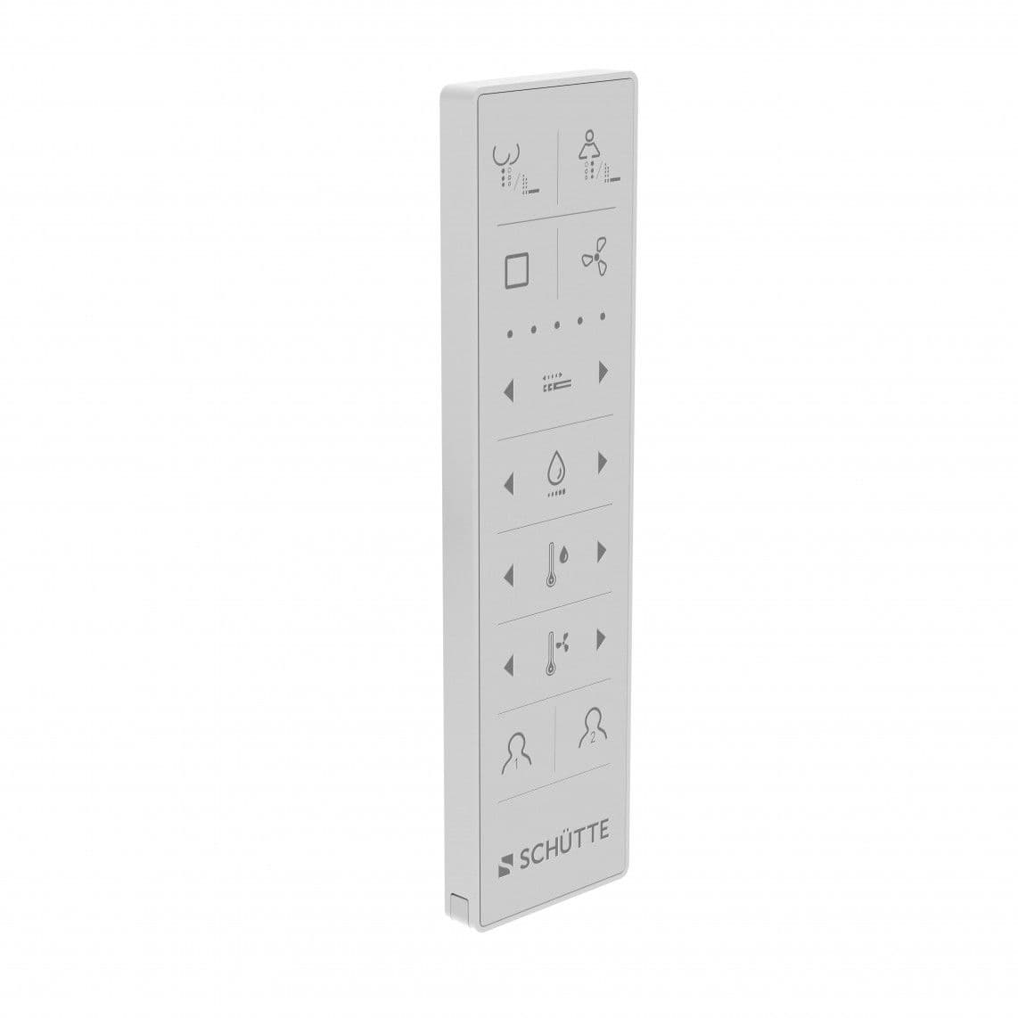 122345 CESARI Premium Afstandsbediening met wandhouder, wit vue 1