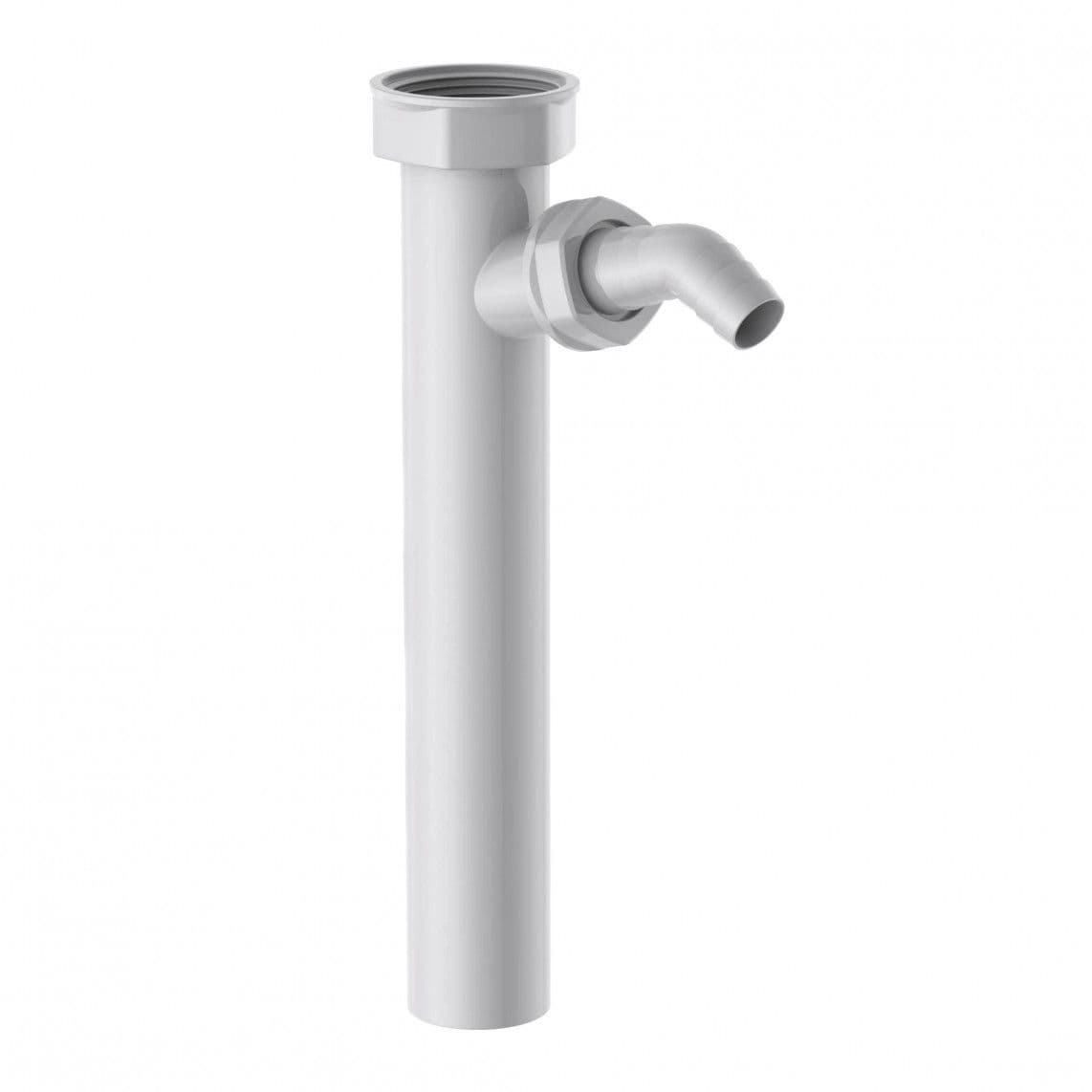 98028050 ECO-SAVE KS Dompelbuis, grijs, 1 1/4"BI x 3/4"T x 200 mm x 32 mm, met toestelaansluiting vue 1