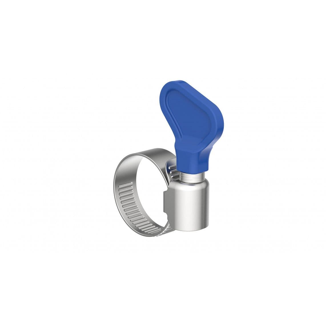 987360155 slangklem met Vleugelhandgreep 9 mm Bandbreedte, RVS, 10-16 mm (2x) vue 1