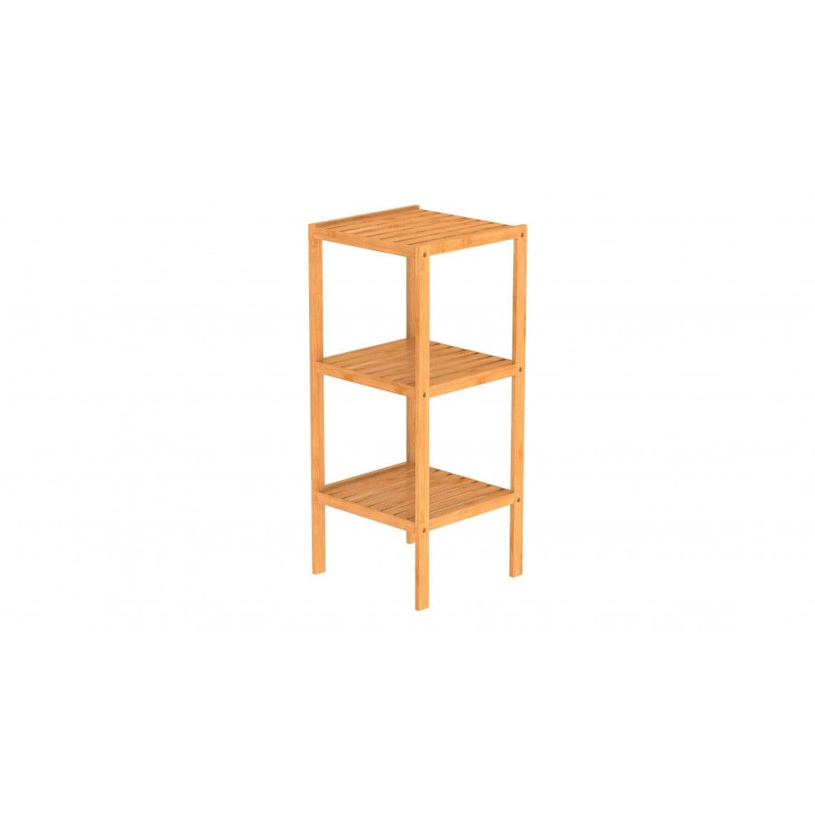 BMBA02-REG31 Bamboo shelf, 3 shelves vue 1